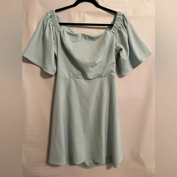 NWOT ASOS Off The Shoulder Dress - Picture 1 of 4